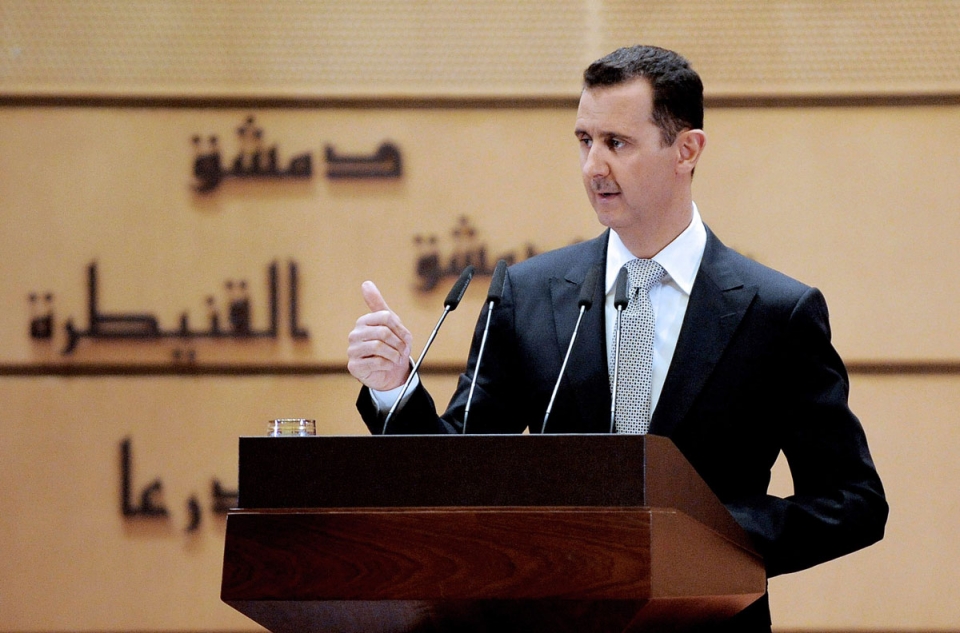 Bashar Al Assad Siriako diktadorea. EFE