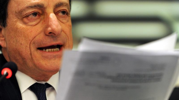 El presidente del BCE, Mario Draghi. Foto: Efe.