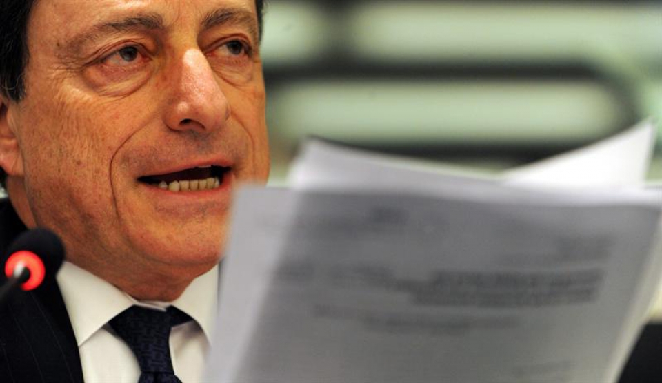 El presidente del BCE, Mario Drahgi. EFE