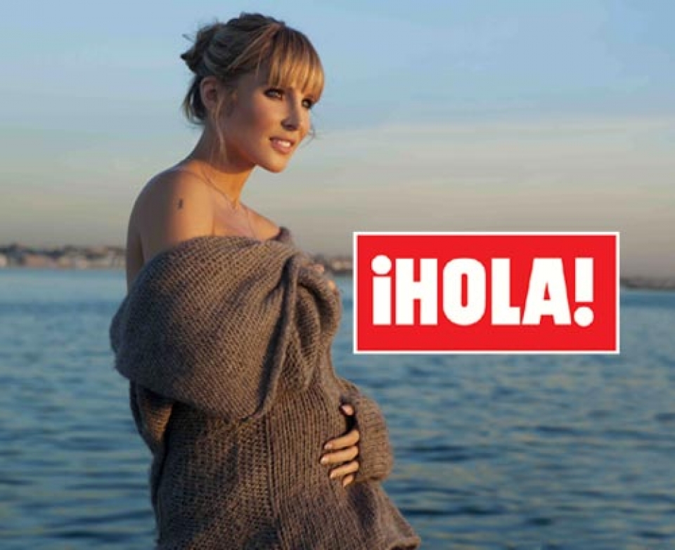 Elsa Pataky anuncia su embarazo en la revista '¡Hola!'. Foto: '¡Hola!'