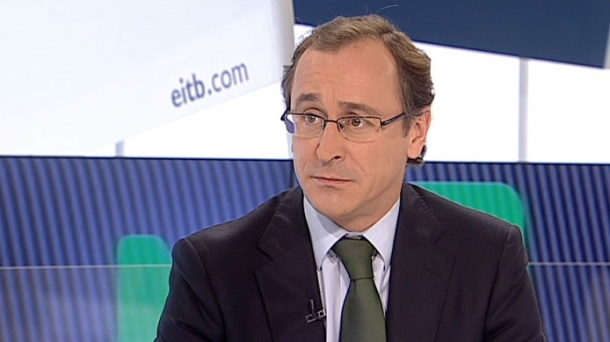 Alfonso Alonso (PP). Argazkia: EITB.