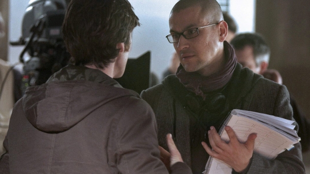 Rodrigo Cortes con el actor Cillian Murphy. Foto: EFE