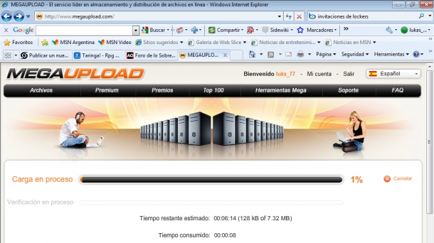 MegaUpload era la mayor página de descargas del mundo