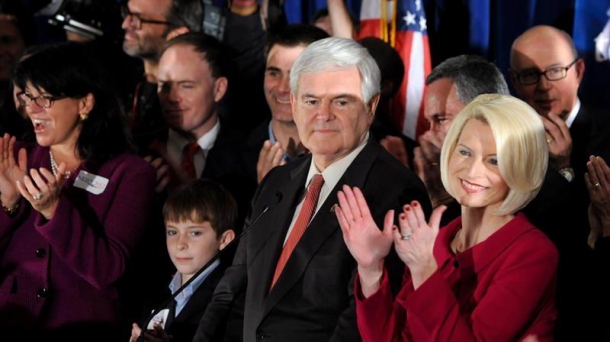 Newt Gingrich ha recabado el 40,4% de los votos en Carolina del Sur. Foto: EFE