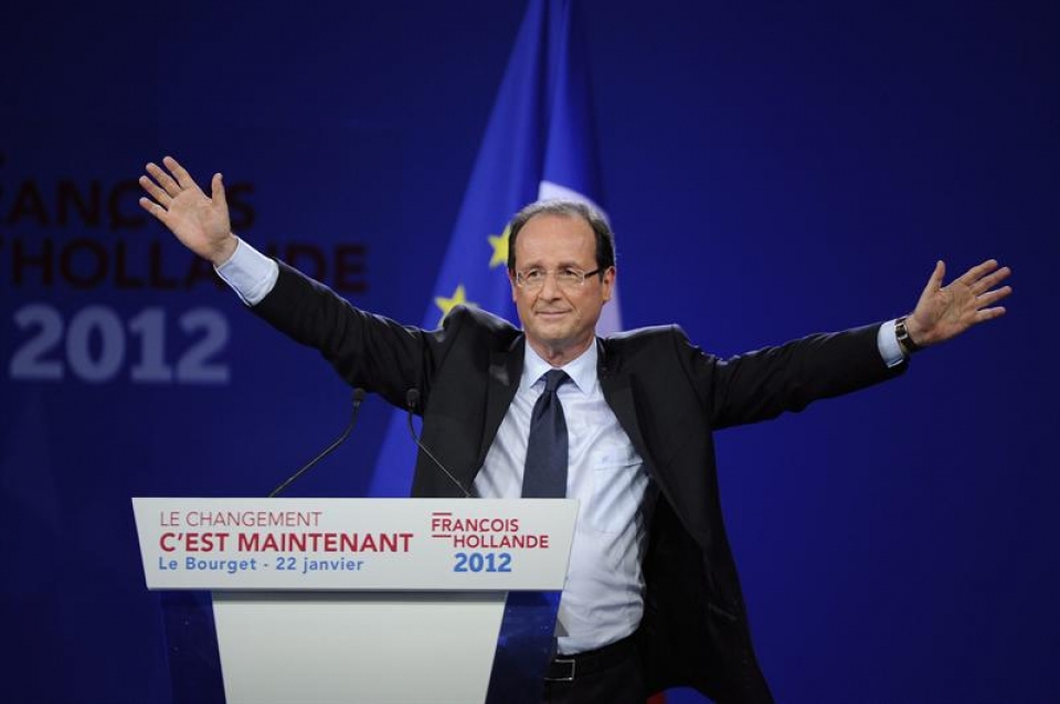 El candidato socialista François Hollande. Foto: Efe