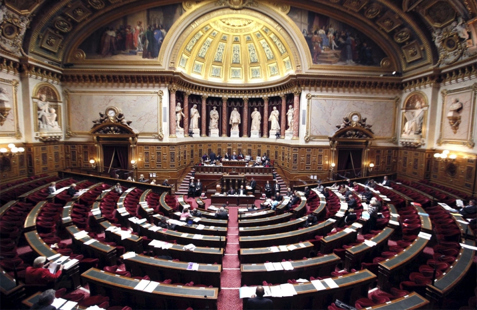 Senado francés. Foto: EFE