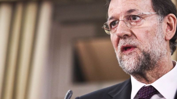 Mariano Rajoy Espainiako Gobernuaren presidentea.