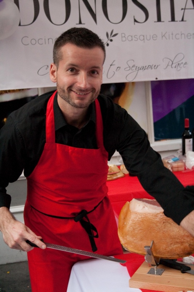 El jefe de cocina del nuevo "Donostia", Tomasz Baranski. Foto: www.donostia.co.uk