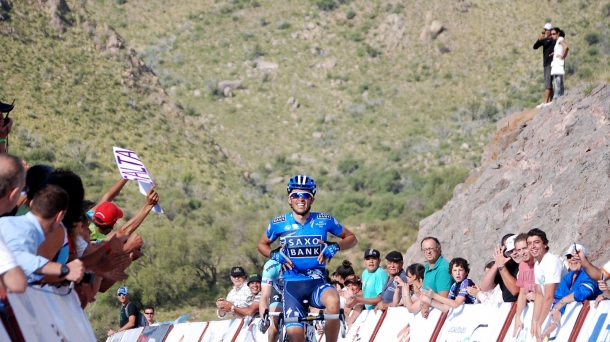 El ciclista español Alberto Contador (Saxo-Bank). Foto: EFE