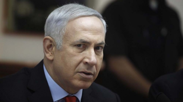 Benjamin Netanyahu Israelgo lehen ministroak Twitterren idatzi du. Argazkia: EFE