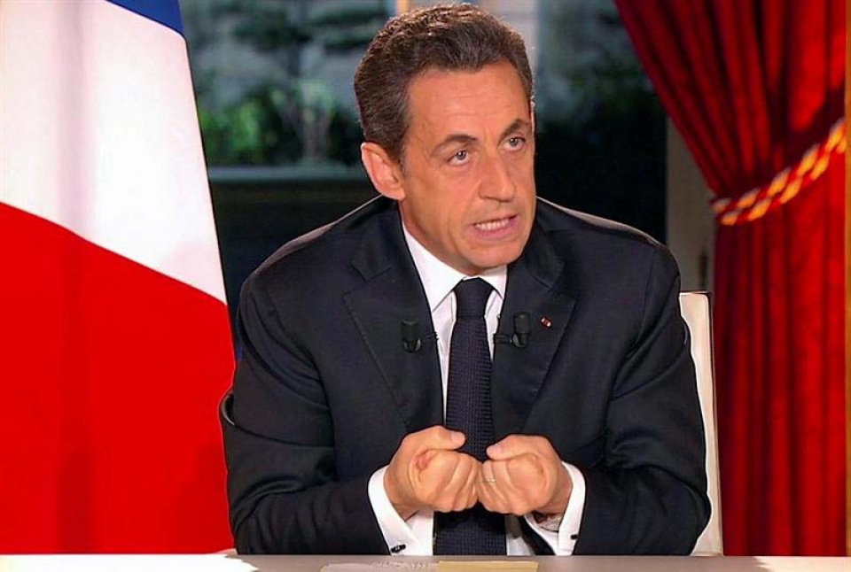 Sarkozy confirma que se presentará a la reelección