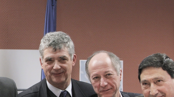 El presidente del Comité Técnico de Árbitros, Víctor Sánchez Arminio. Foto: EFE