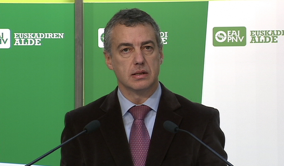 El PNV advierte del riesgo de 'quiebra inminente' en el Gobierno Vasco