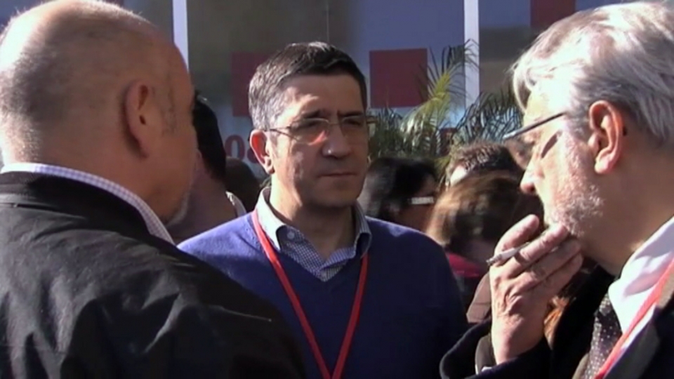 El lehendakari Patxi López en el Congreso del PSOE en Sevilla. Foto: EITB