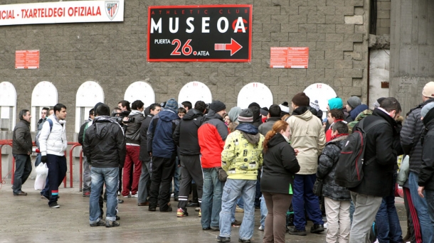 Se agotan las entradas para el Athletic-Mirandés