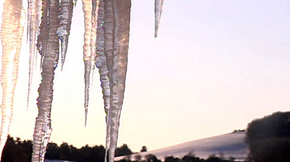 Nieve en Larraona. Foto: EITB