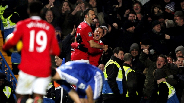 El veterano centrocampista galés Ryan Giggs. Foto: EFE