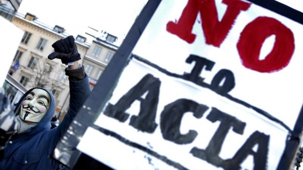 Ce samedi, journée de mobilisation internationale contre ACTA. Photo: EFE