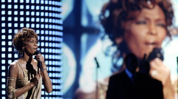 Whitney Houston, 2004ko World Music Awards sarietan. Argazkia: Efe