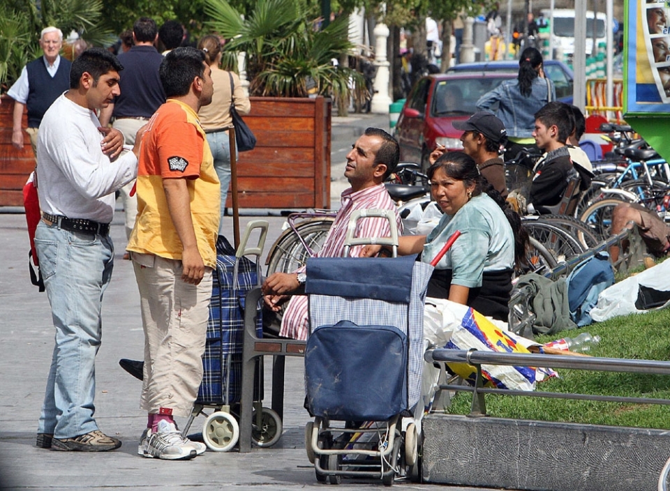 La mitad de los gitanos son obesos. Foto: EITB