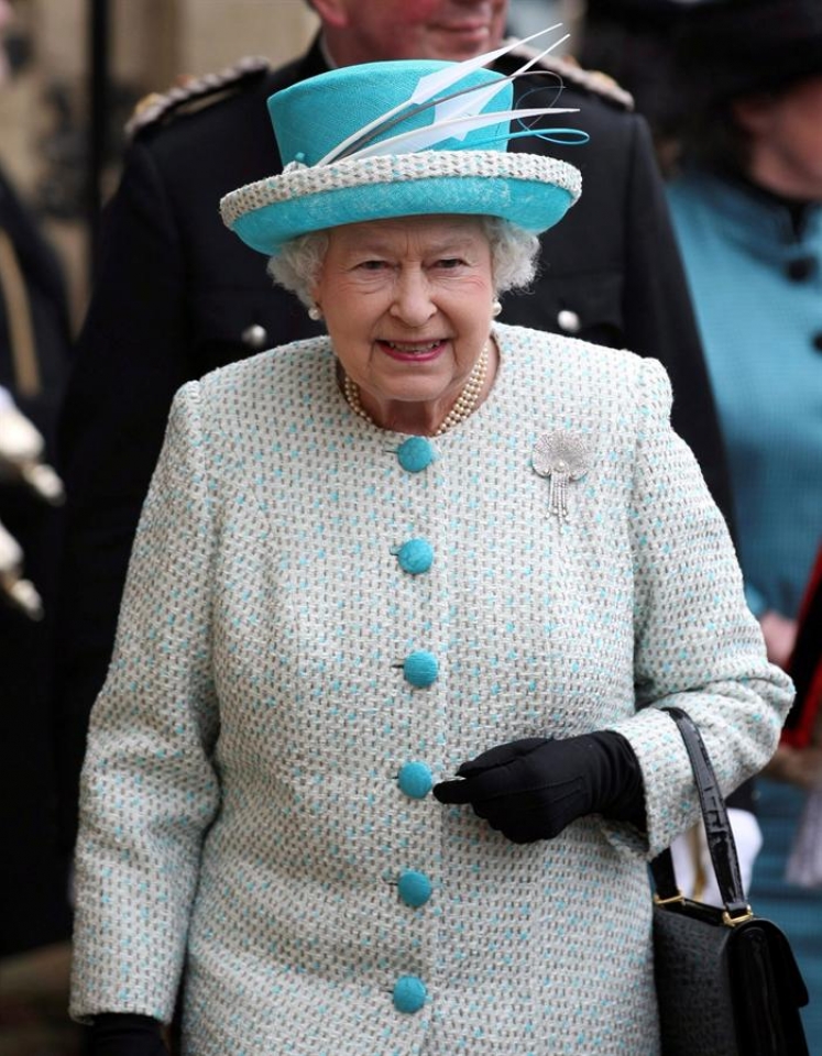 La reina Isabel II, en un acto oficial en Norfolk (Reino Unido). Foto: EFE