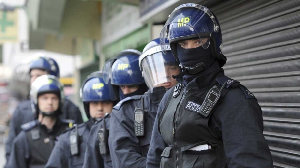 El Cuerpo de Policía británico. Foto: EFE