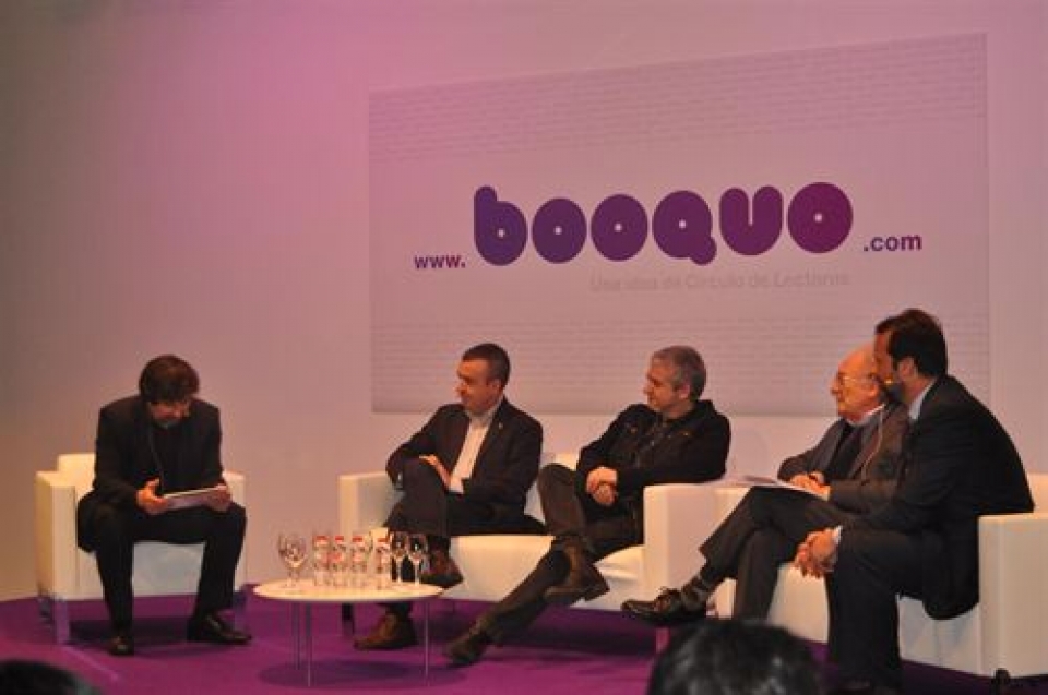 Presentación de Booquo. (Foto sacada de Europa Press)