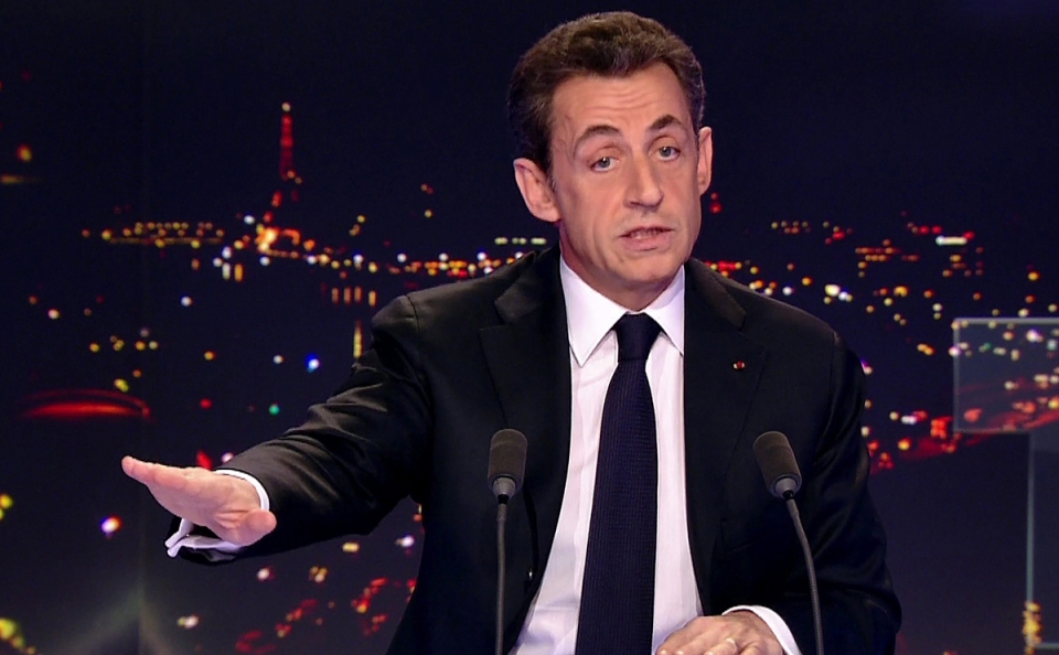 Sarkozy, candidato a la reelección en Francia