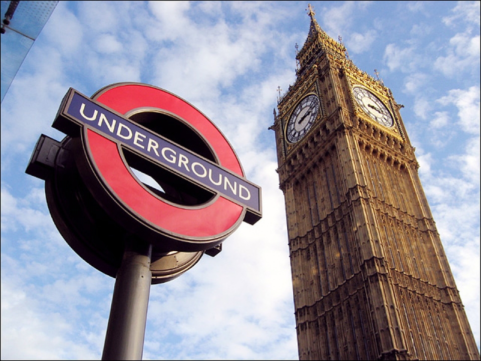 Metro de Londres. Foto: EFE