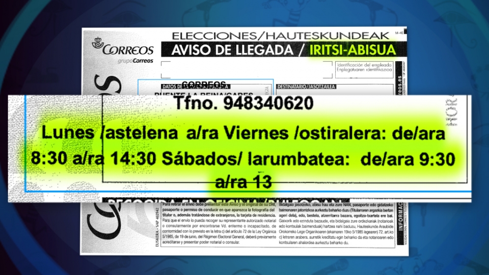 Dani Aranari honako ohar hau bidali zioten Garesko postetxetik