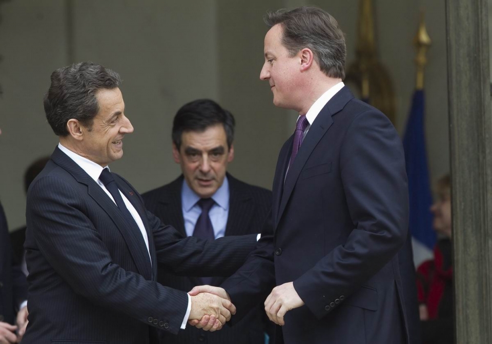 Reunión entre Sarkozy y Cameron en París | Han aparcado diferencias