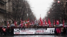 Manifestaciones contra la reforma laboral en las capitales vascas