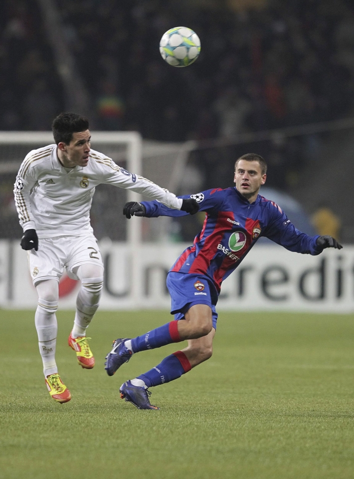 Final-zortzirenak (joanekoa): Moskuko CSKA-Real Madril (1-1). Argazkia: EFE