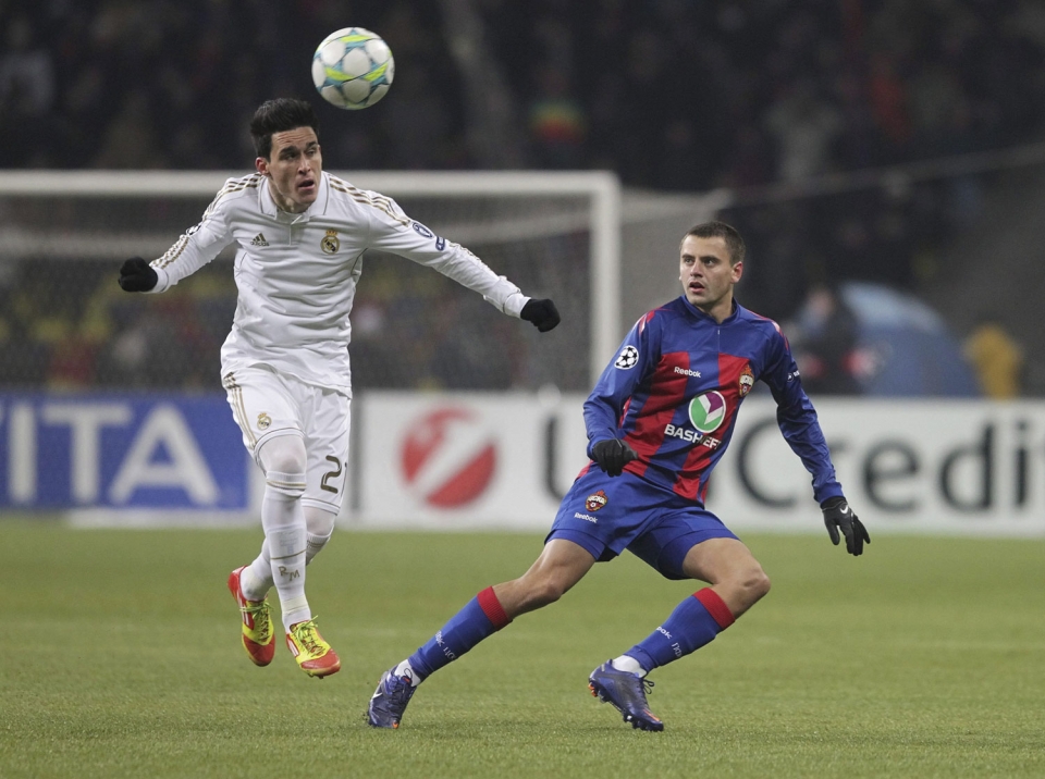 Final-zortzirenak (joanekoa): Moskuko CSKA-Real Madril (1-1). Argazkia: EFE