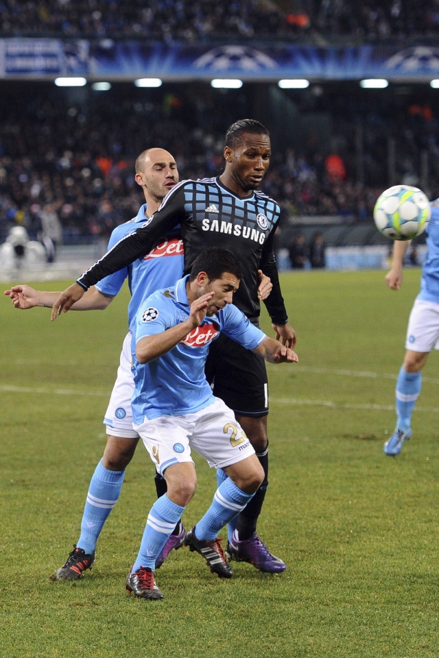 Final-zortzirenak (joanekoa): Napoli-Chelsea (3-1). Argazkia: EFE