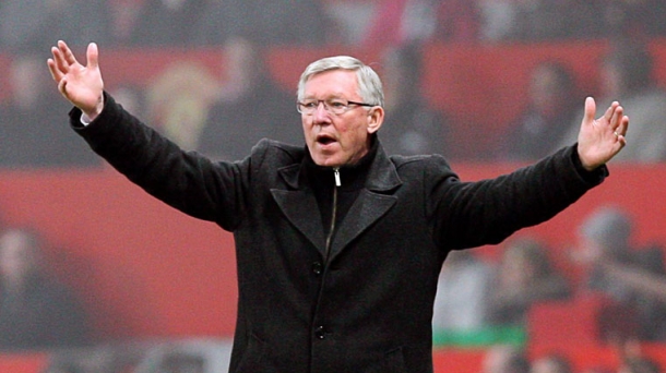 Alex Ferguson, entrenador del Manchester United. Foto: EFE