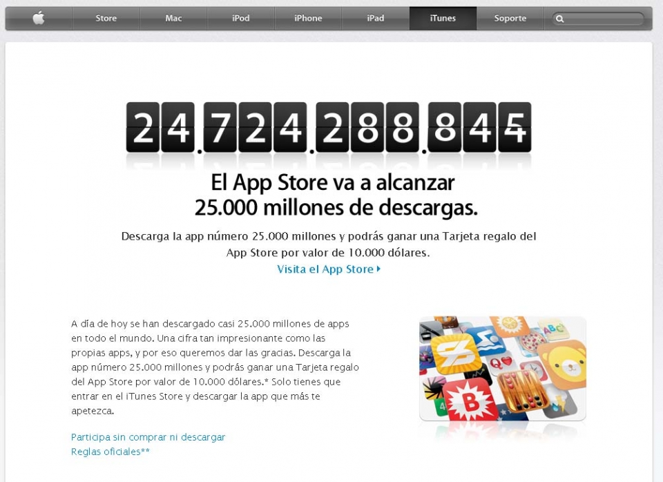 Apple dará un premio de 10 mil dólares. Fot: apple.com