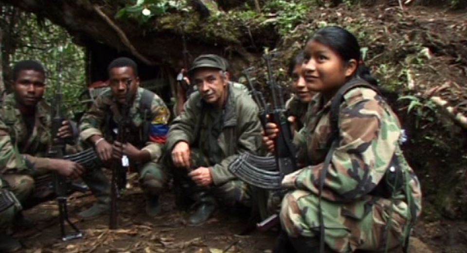 FARCeko kideak, artxiboko irudian.