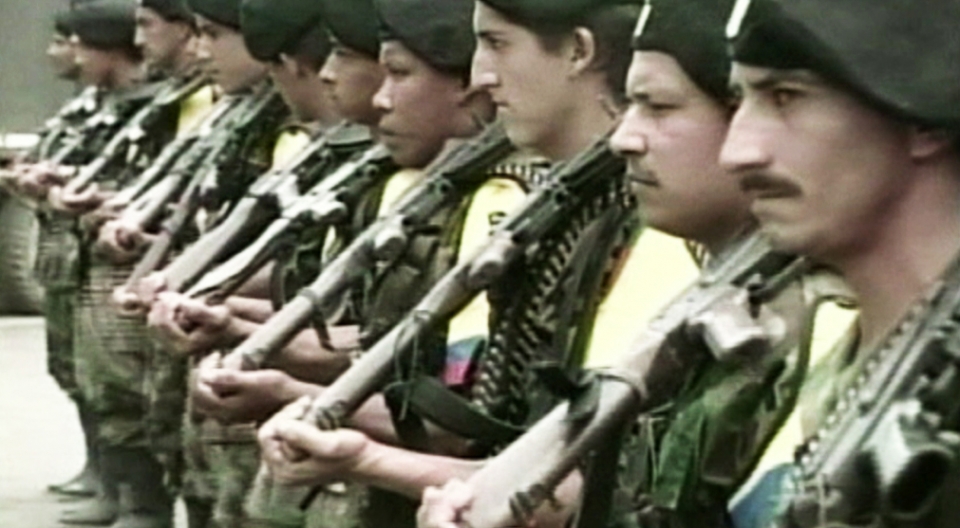 FARCeko kideak, artxiboko irudian.