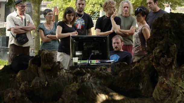 L'équipe du film ''Xora'', premier long métrage en souletin