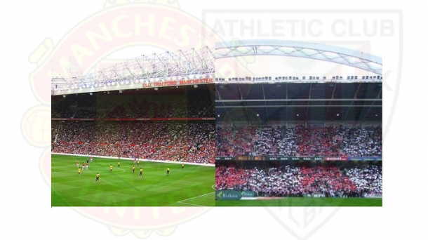 San Mames eta Old Trafford, historia luzeko bi futbol-zelai 