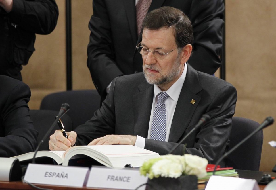 El jefe del Gobierno español, Mariano Rajoy.