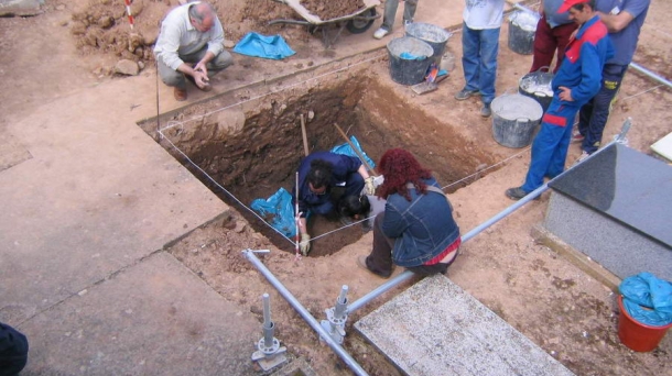 Las exhumaciones de fusilados se realizarán en Lantz y Olave. 