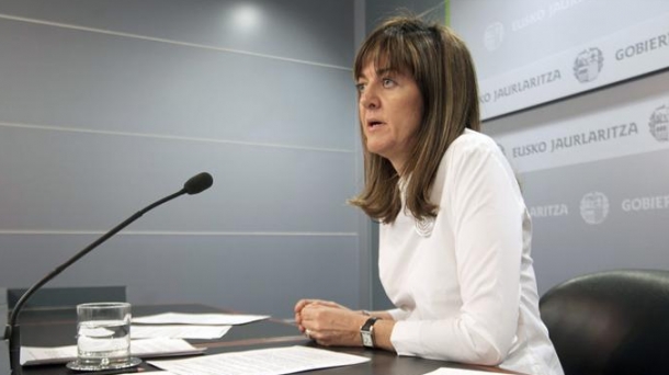 La portavoz del Gobierno Vasco, Idoia Mendia. Foto: EFE