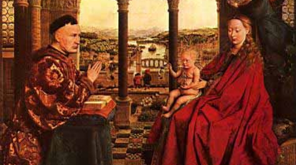 Mirar un cuadro: 'La virgen del canciller Rolin'