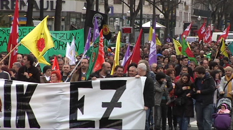 Manifestación contra Garoña. Foto: EITB