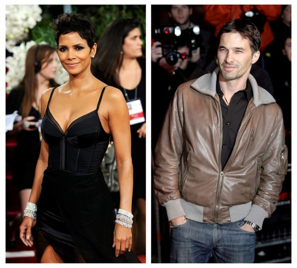 Los actores Halle Berry y Olivier Martinez. Foto: EFE