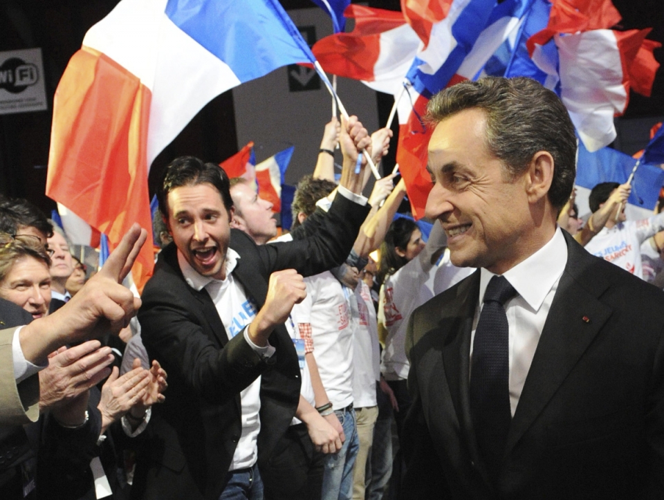 Sarkozy está inmerso en la campaña electoral Foto: Efe