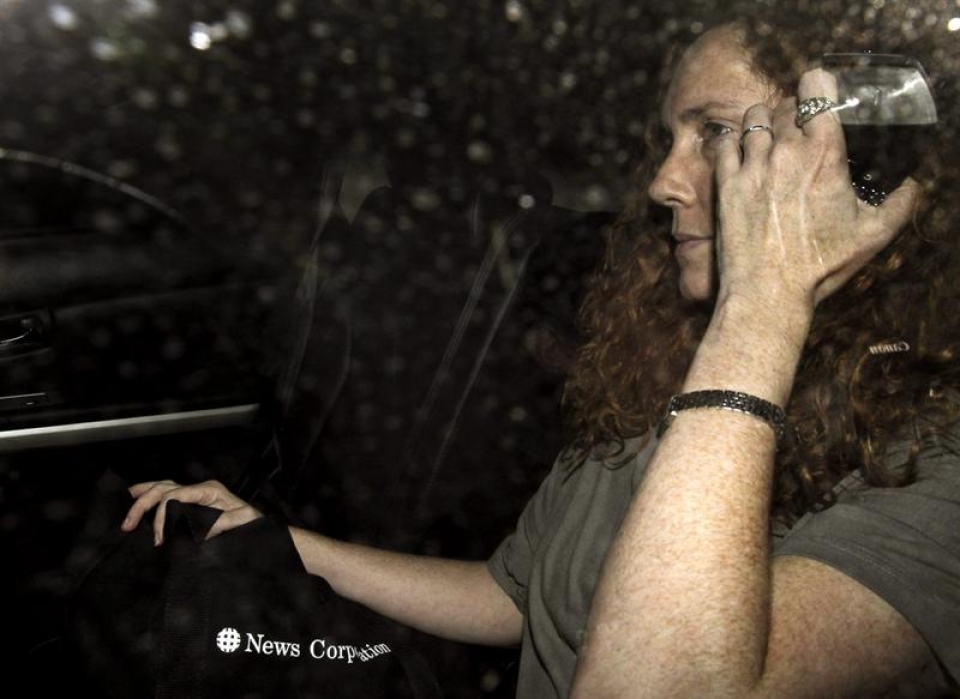 Rebekah Brooks fue directora del dominical "News of the World". Foto: Efe