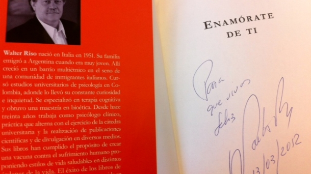 'Enamórate de ti' de Walter Riso, y mímate con MasMasajes